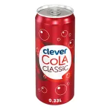 Cola flavored sparkling drink CLEVER, 330 ml