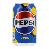 Sparkling soft drink PEPSI LEMON, 330 ml