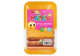 Boiled LITTLE sausages with iodized salt, a. r., 210 g