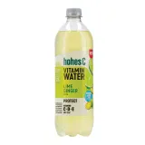 Green lemon and ginger flavored water with C+D+E+Zn HOHES C VITAMIN PROTECT, 750 ml