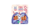 Children's pork sausages, WELL DONE, I grade, 200 g