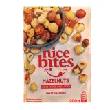 Roasted unsalted hazelnuts NICE BITES, 200 g