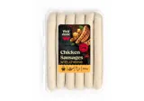 Boiled chicken sausages with cheese, WELL DONE, I grade, 270 g
