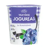Йогурт с черникой 3,6% жира VILKYŠKIŲ, 350 г