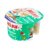 Yogurt MIAU with vanilla and candies, 5.5% fat, 130 g
