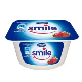 Strawberry flavor yogurt SMILE, 115 g