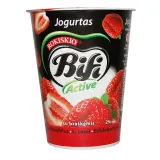 Yogurt with strawberries BIFI ACTIVE, 360 g