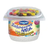 Yogurt vanilla flavor with chocolate dragee, 125 g