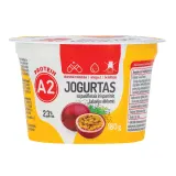 Yogurt from A2 milk lactose-free with cherries, vitamins, minerals and omega-3 fatty acids 2.1% fat, 180 g