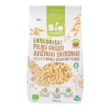 Organic whole grain oat flakes BIONATURALIS, 800 g
