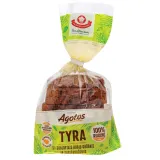 Black bread with cracked rye kernels and sunflower seeds AGOTOS TYRA, 340 g