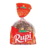 COARSE dark bread with whole grain rye flour, 600 g, sliced