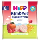 Organic raspberry flavor rice cakes from 8 months HIPP, 30 g