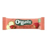 Organic oat bar with strawberries and apples ORGANIX, 23 g from 12 months