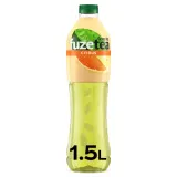 Citrus flavored soft drink with green tea extract FUZETEA, 1.5 l