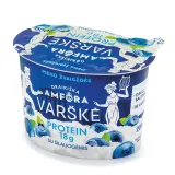 Cottage cheese with blueberries lactose-free GRAIKIŠKA AMFORA PROTEIN, 0,8% fat, 200 g