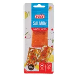 SALTED SALMON FILLET, PIECE WITH SKIN, 160 g