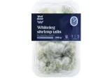 Thawed raw white shrimp tails WELL DONE, 300 g