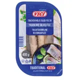 Salted herring fillet in oil traditional, 400 g