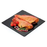 Hot smoked large sea perch