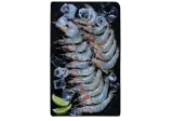 Atšildytos nevirtos baltakojės blyškiosios krevetės (lot. Litopenaeus vannamei), 30/40 dydis, 1 kg