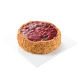 Cottage cheese cake with berries