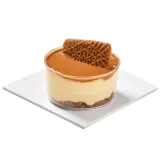Dessert with caramelized cookie cream, 120 g