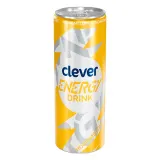 Sparkling energy drink melon flavor CLEVER, 250 ml