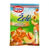 Peach flavor jelly