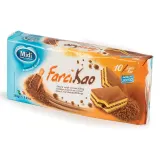 Biscuit with cocoa filling