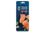 Cold smoked Atlantic salmon fillet WELL DONE with skin, 170 g