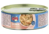 Salmon in its own juice WIDE OCEAN, 240 g