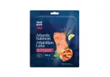 Marinated Atlantic salmon fillet WELL DONE with lemon pepper, 100 g