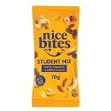 Almonds with salted caramel in white chocolate NICE BITES, 130 g