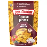 Čederio sūrio gabaliukai JON-CHEDAR CAJUN 50% rieb., 80 g