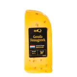 Semi-hard fermented gouda cheese with herbs DELI Q, 50% fat, 130 g