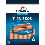 Virtos pieniškos BIOVELA dešrelės, a. r., 260 g