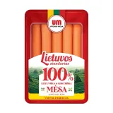 Варёные сосиски LIETUVOS STANDARTAS, 260 г, Высший сорт