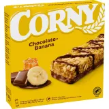 Milk chocolate-banana flavored cereal bars CORNY, 150 g