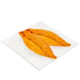 Handmade kibin with chopped chicken