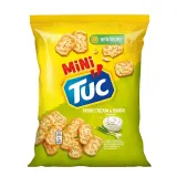 Sour cream and onion flavor mini crackers TUC MINI, 100 g