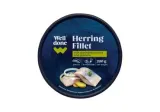 Marinated herring fillet pieces with onions and cucumbers WELL DONE, 200 g
