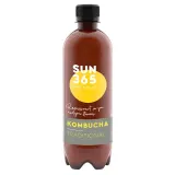Organic sparkling refreshing tea drink SUN365 KOMBUCHA TRADITIONAL, 500 ml