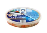 Fried Atlantic herring fillet pieces in jelly, 300 g