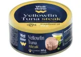 Tuna slices in sunflower oil WELL DONE, 185 g