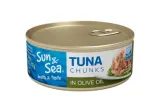 Tuna pieces SUN&SEA in olive oil, 160 g