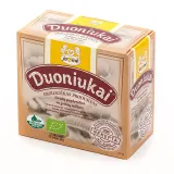 Organic grain crackers with buckwheat flour DUONIUKAI, 80 g