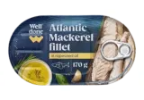 Mackerel fillet in oil WELL DONE, 170 g