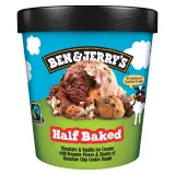 Edible chocolate ice cream BEN&JERRY'S HALF BAKED, 465 ml