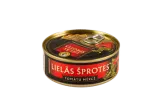 Large sprats in oil in tomato sauce BRIVAIS VILNIS, 240 g